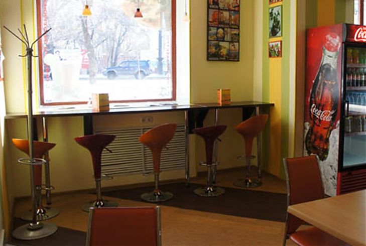 вид зала Кафе L’ Italiano на 1 зал мест Краснодара